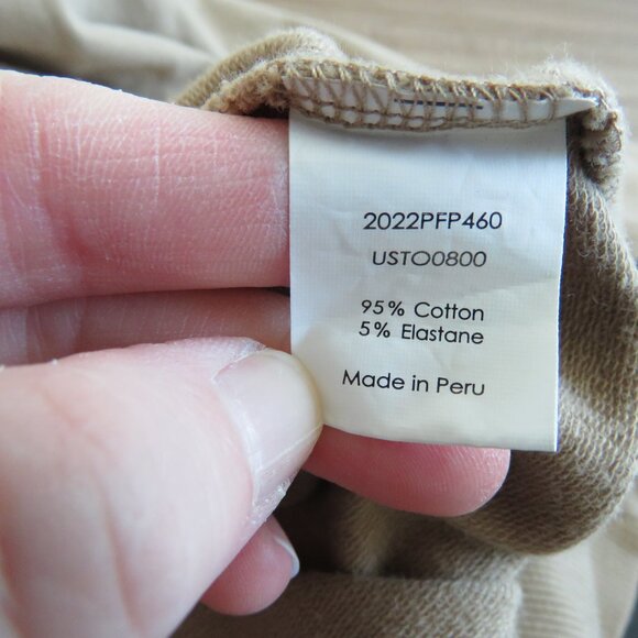 UNIVERSAL STANDARD Zoe Half Zip Pima Cotton Sweatshirt Quiet Luxury Casual Plus - Picture 13 of 13